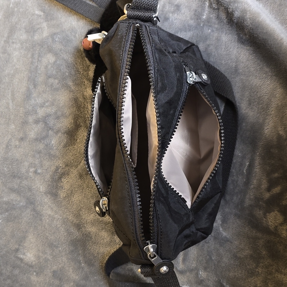 Kipling Black Crossbody Bag - Picture 7 of 13